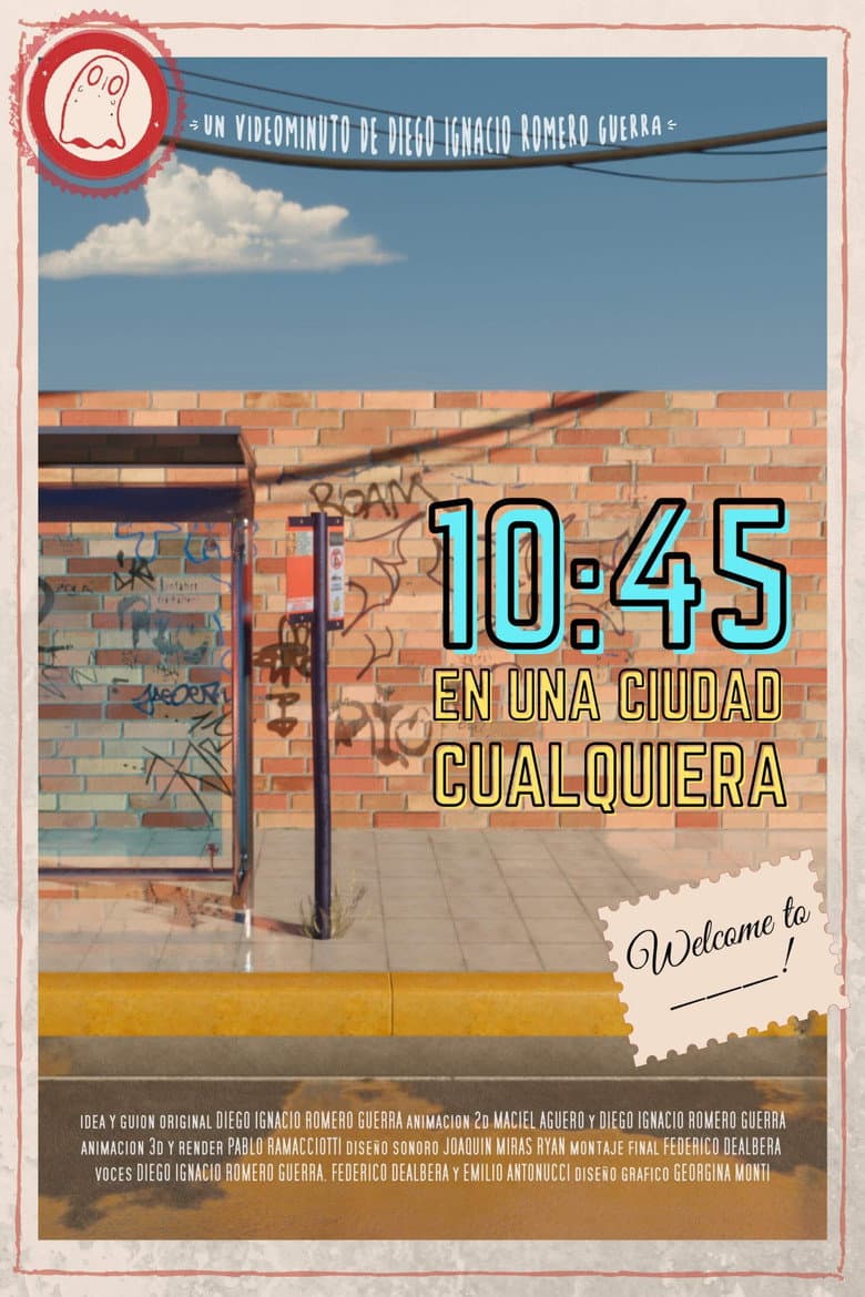 10:45 in a city like any other poster