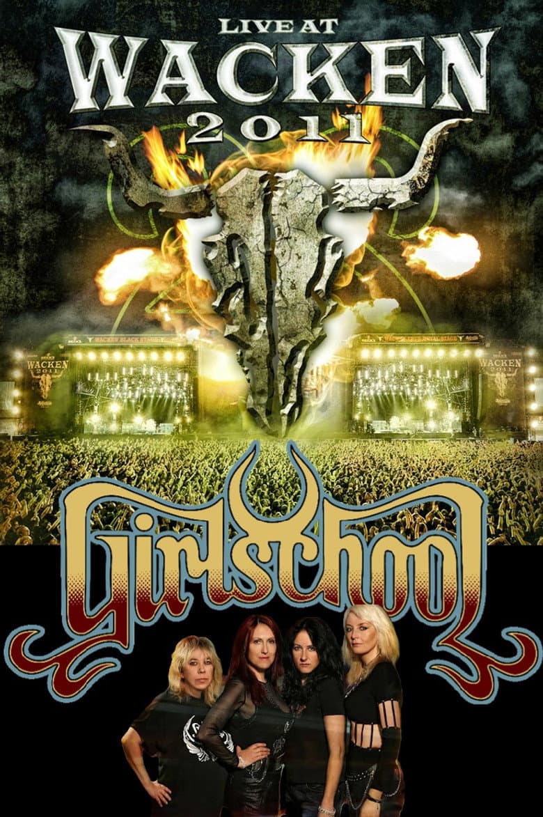 Girlschool - Live at Wacken 2011 poster