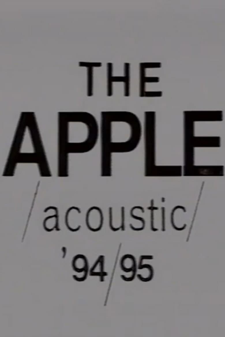 Acoustic Apple poster