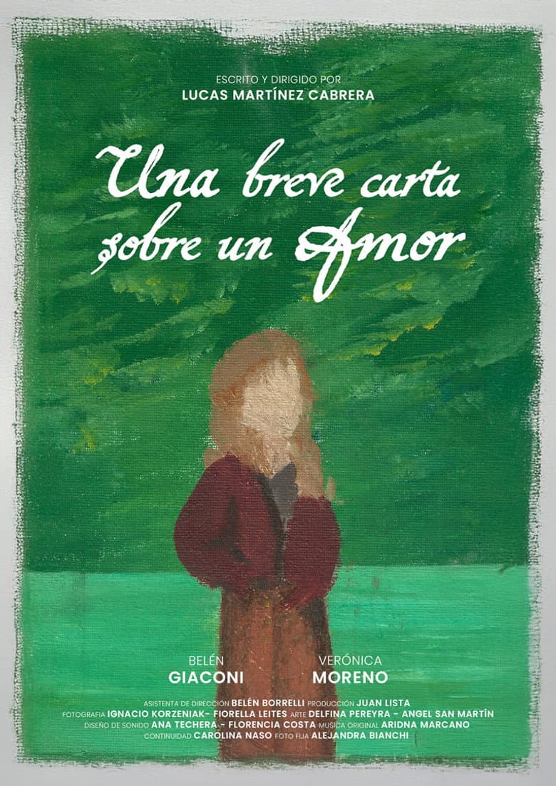 Una breve carta sobre un amor poster