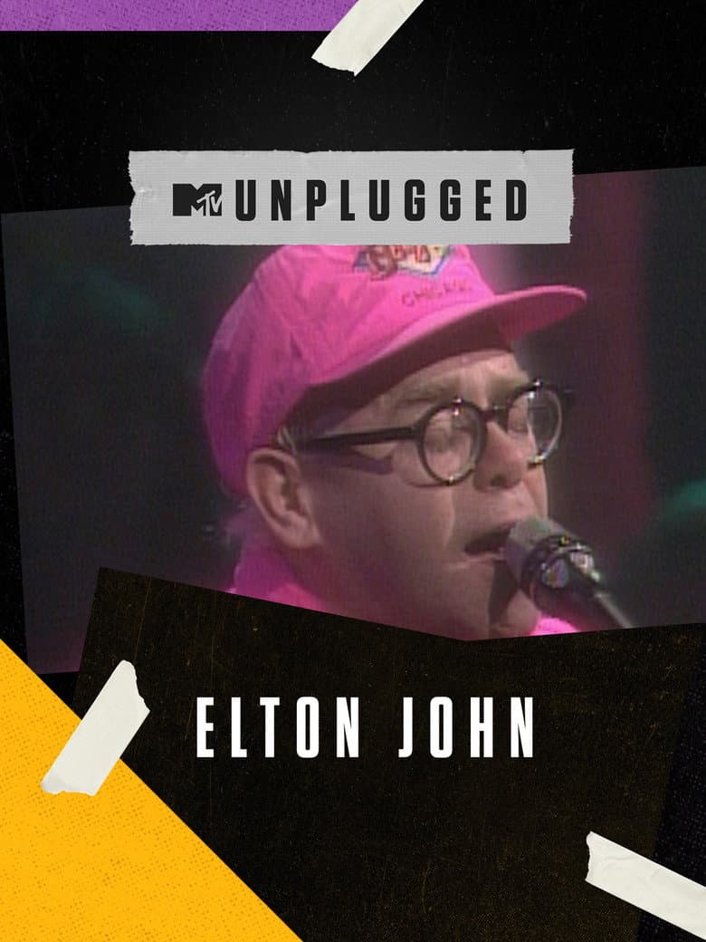Elton John: MTV Unplugged poster