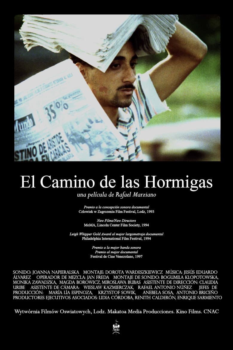 El camino de las hormigas poster
