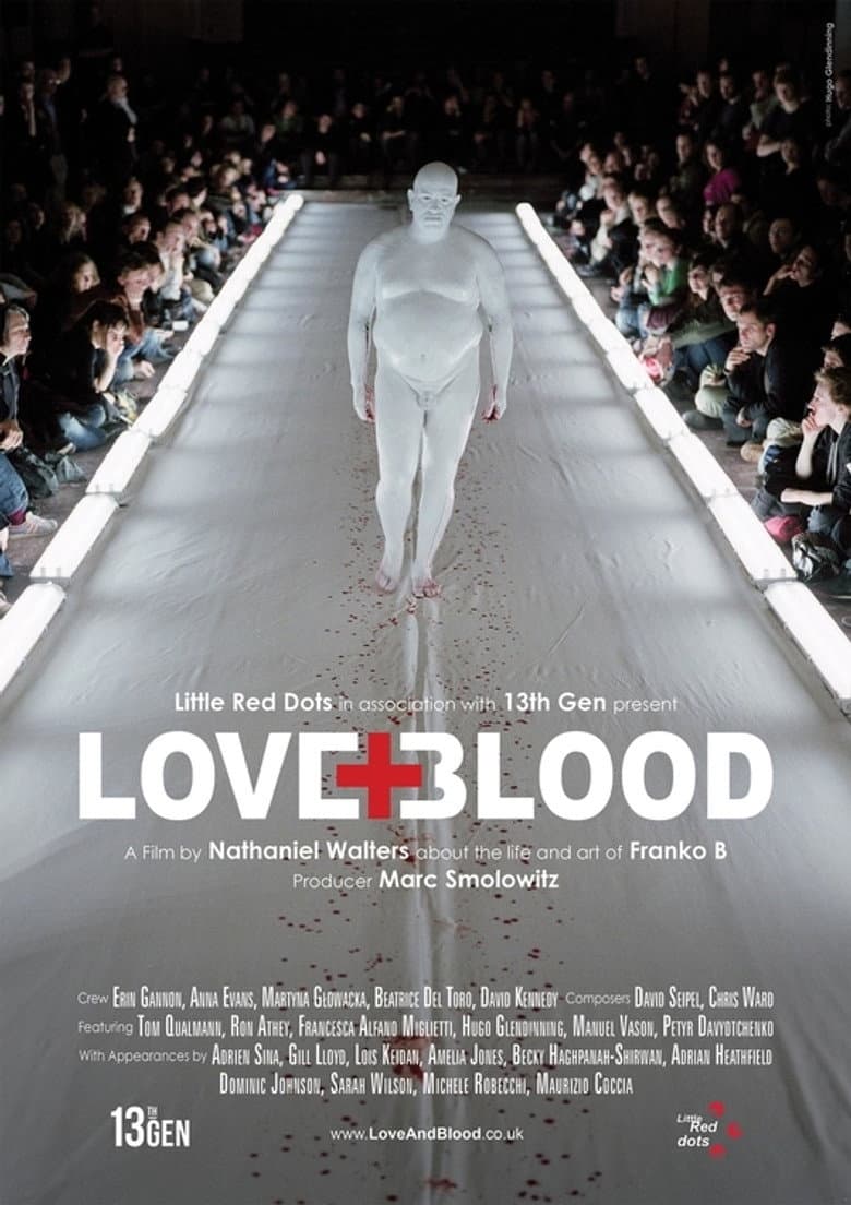 Franko B: Love and Blood poster