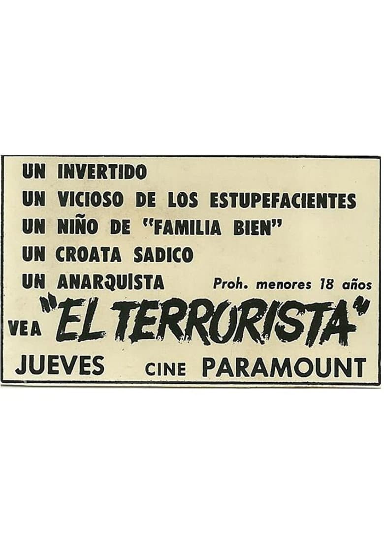 El terrorista poster