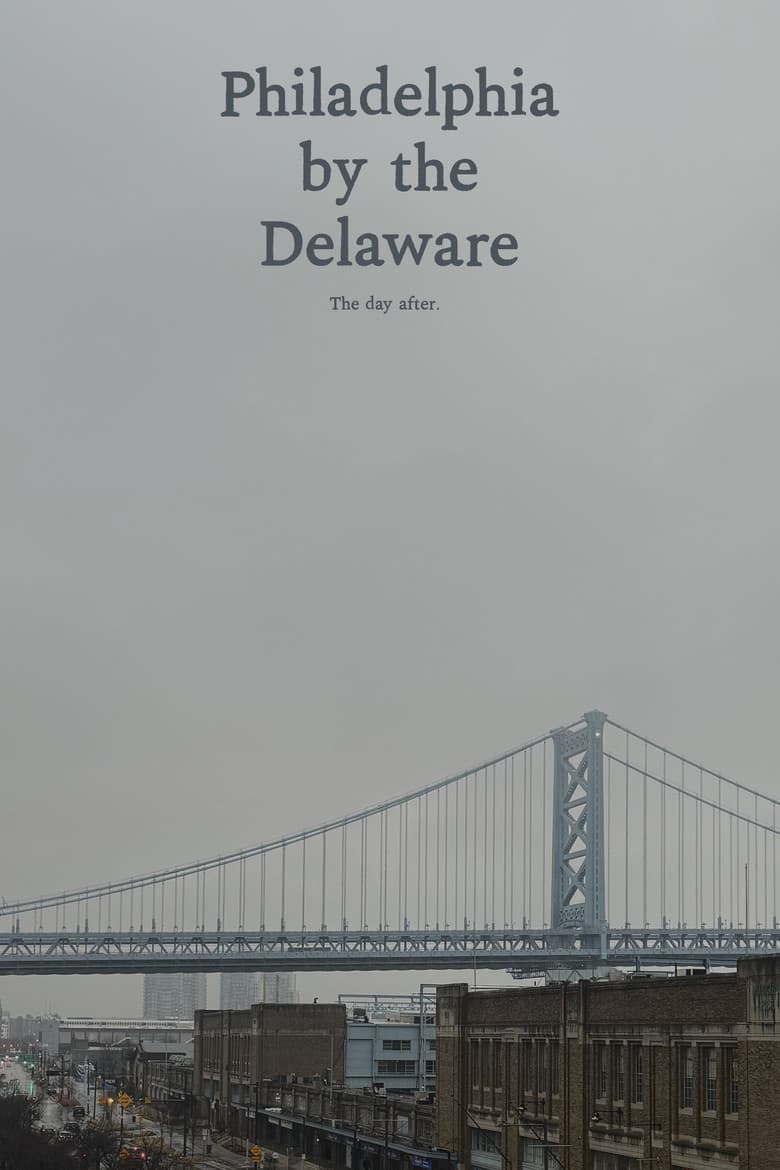 Philadelphia by the Delaware poster