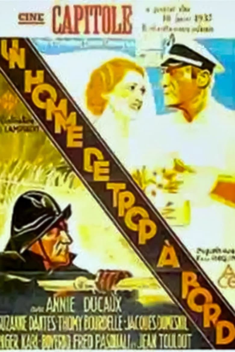 Un homme de trop à bord poster