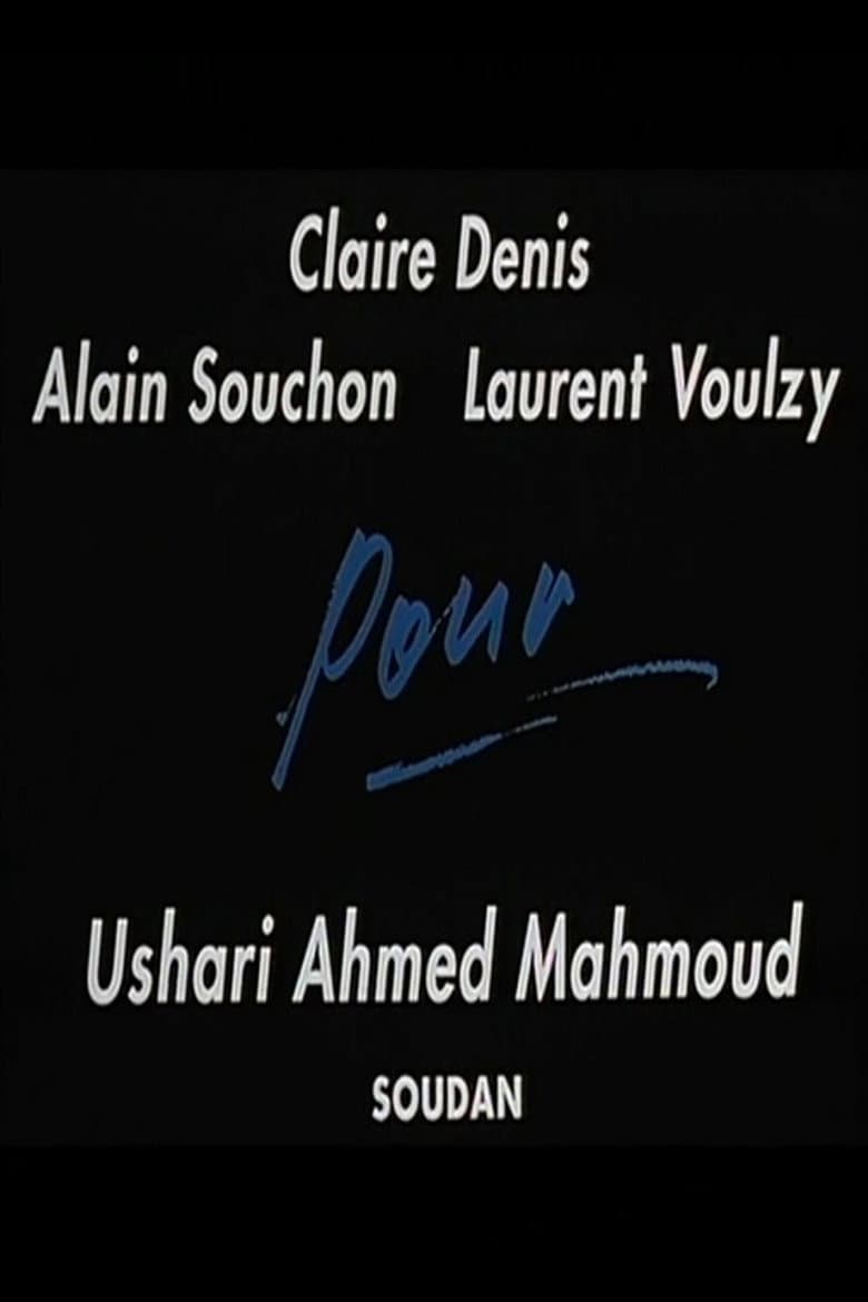 Pour Ushari Ahmed Mahmoud (Soudan) poster