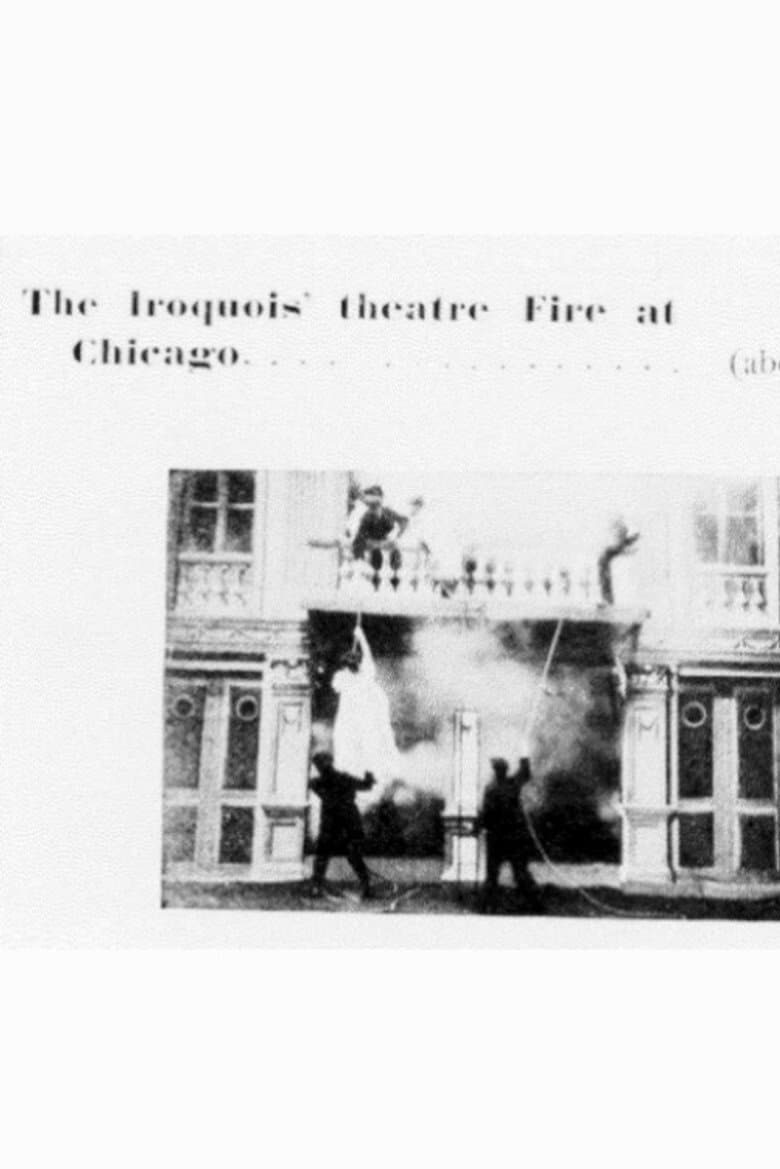 Iroquois Theatre Fire in Chicago poster