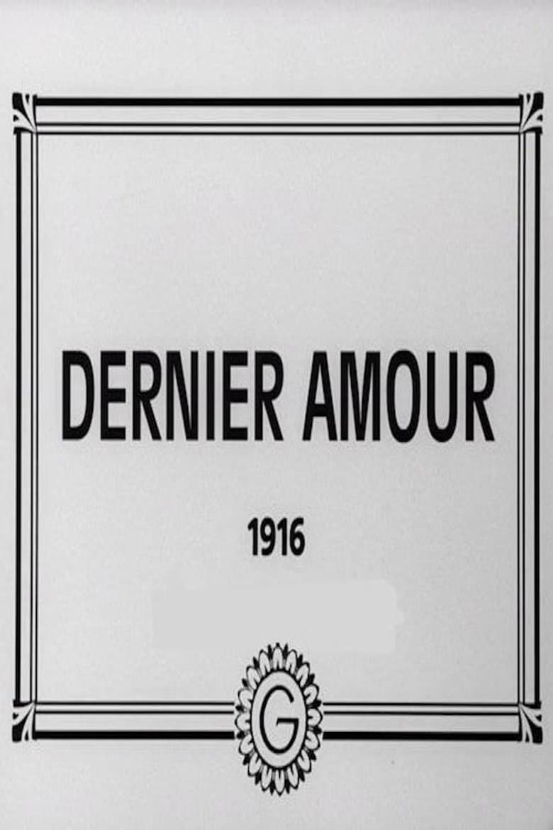 Dernier amour poster