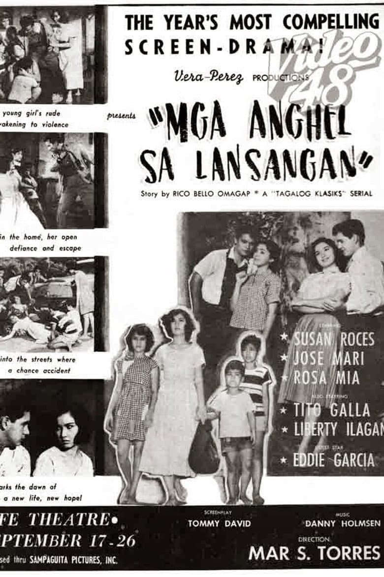 Mga Anghel sa Lansangan poster
