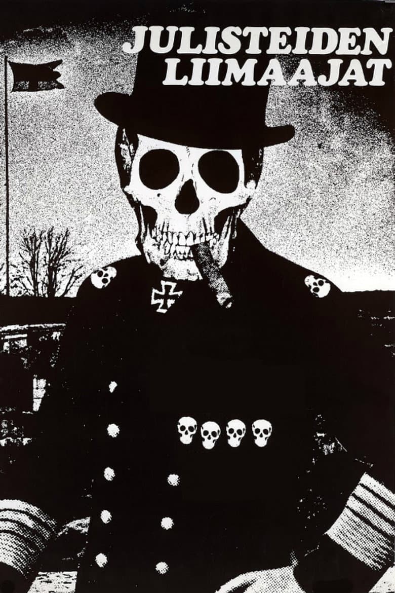 Julisteiden liimaajat poster