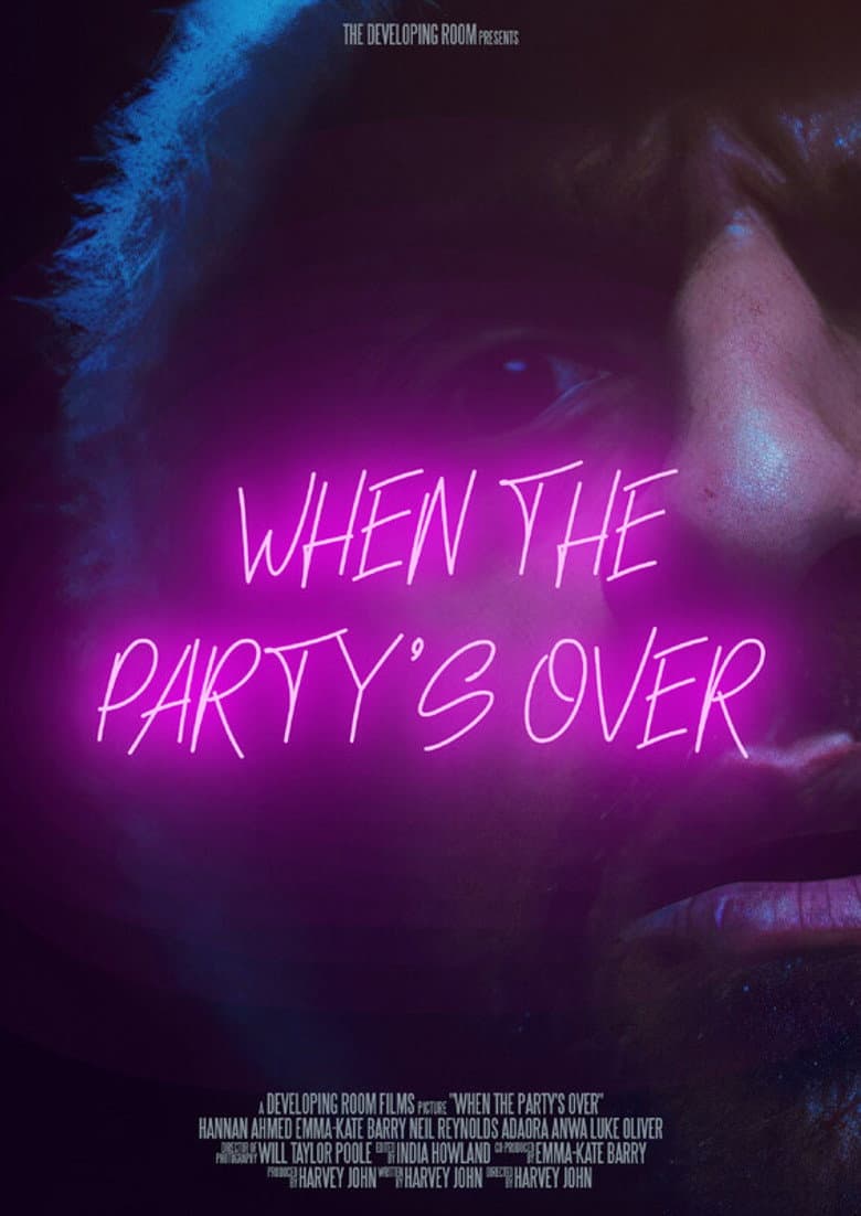 When The Party's Over poster