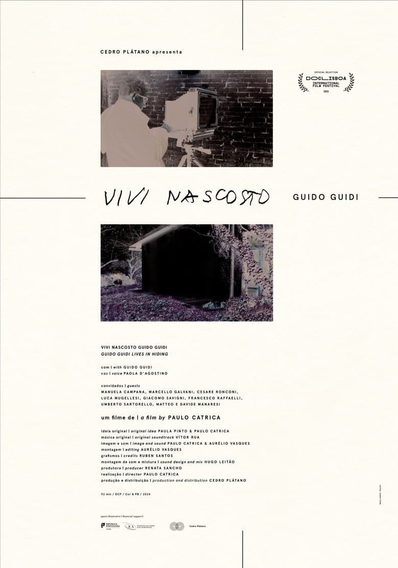 Guido Guidi Lives in Hiding poster