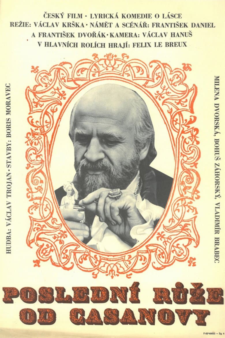 Poslední růže od Casanovy poster