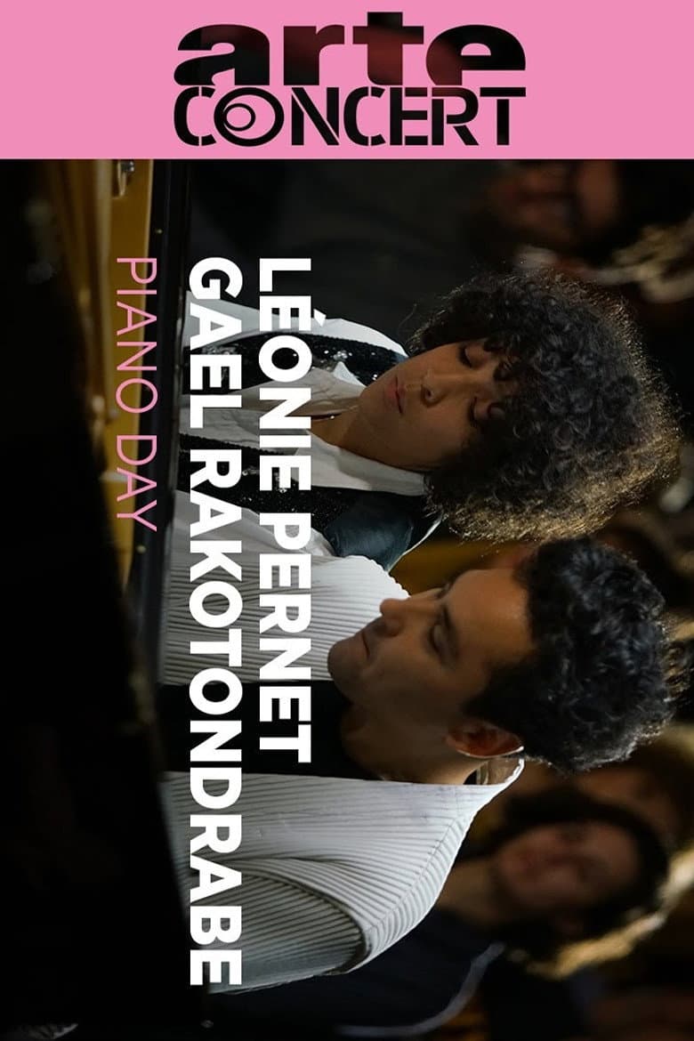 Gael Rakotondrabe & Léonie Pernet Piano Day 2024 poster