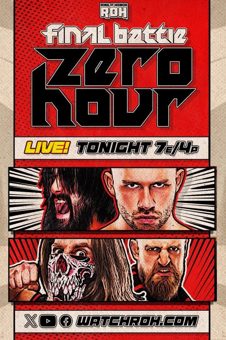 ROH Final Battle 2025 - Zero Hour poster