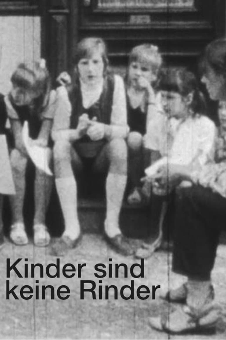 Kinder sind keine Rinder poster