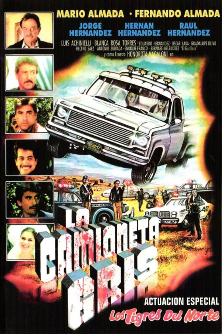 La camioneta gris poster