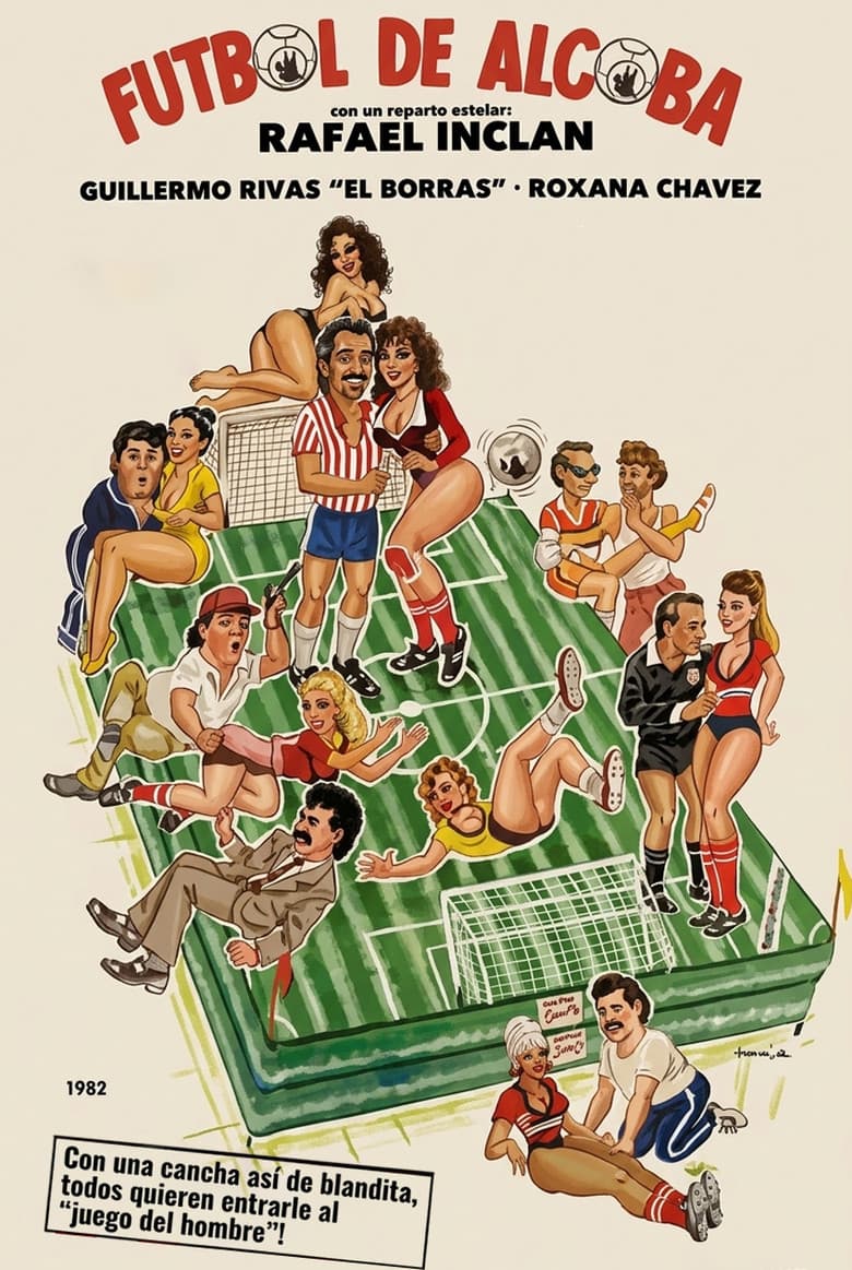 Fútbol de alcoba poster