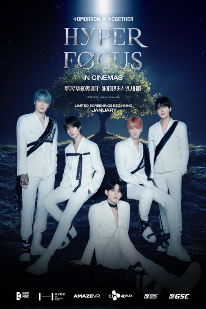 Hyperfocus: Tomorrow x Together VR Concert poster