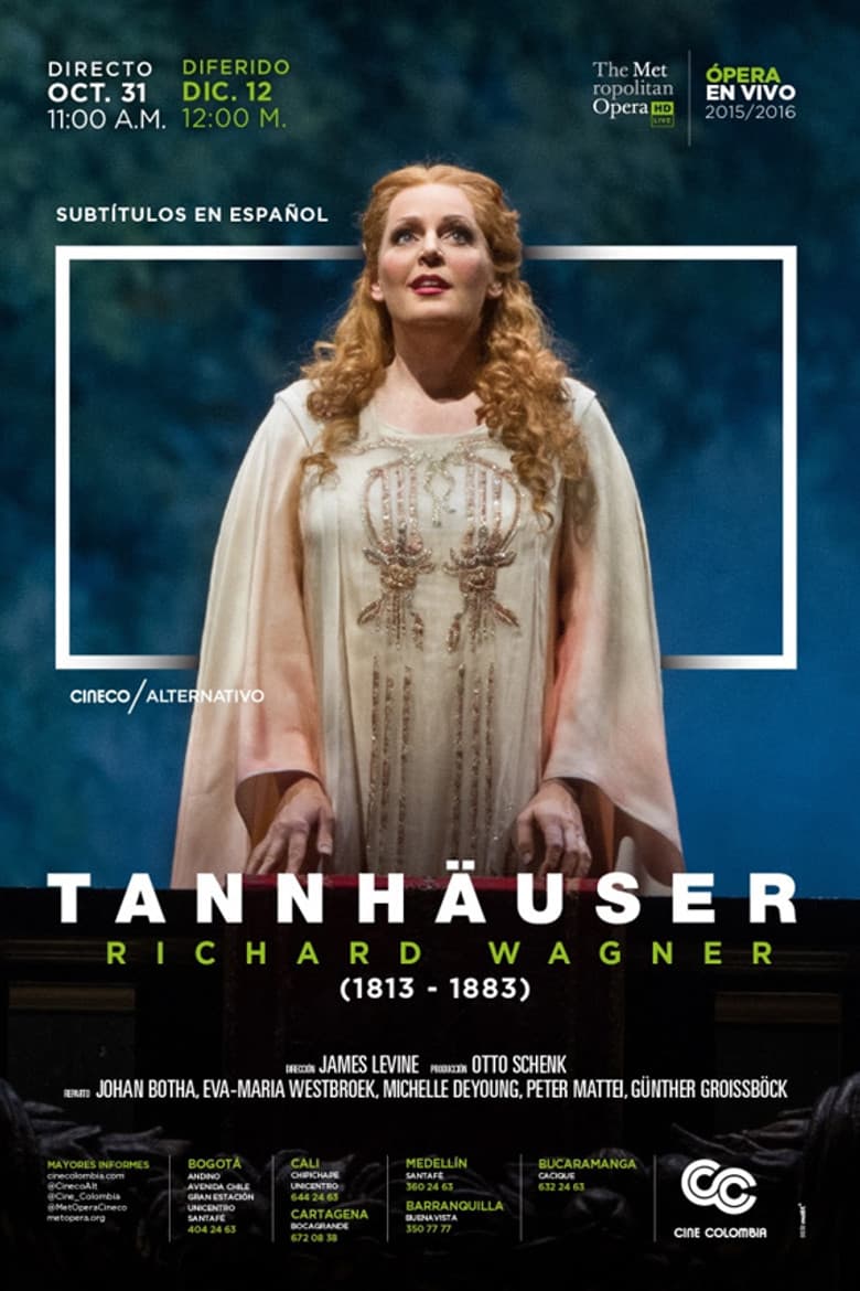 The Metropolitan Opera: Tannhäuser poster