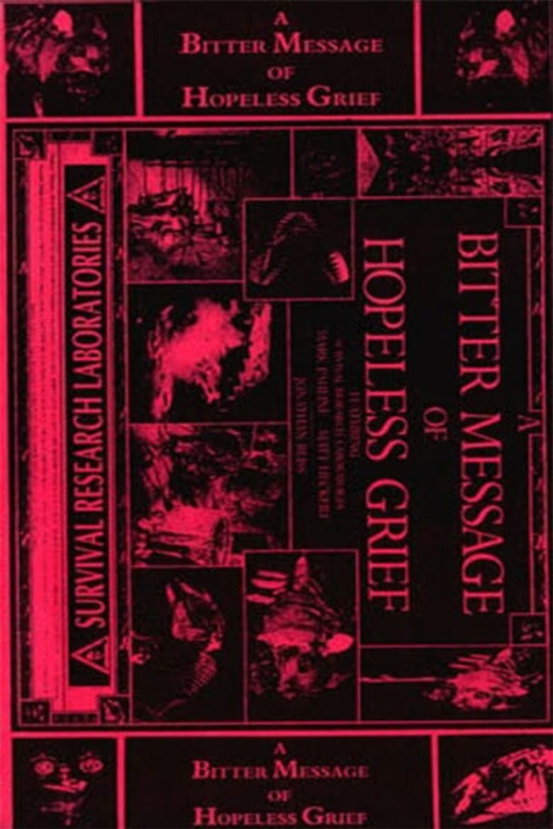 A Bitter Message of Hopeless Grief poster