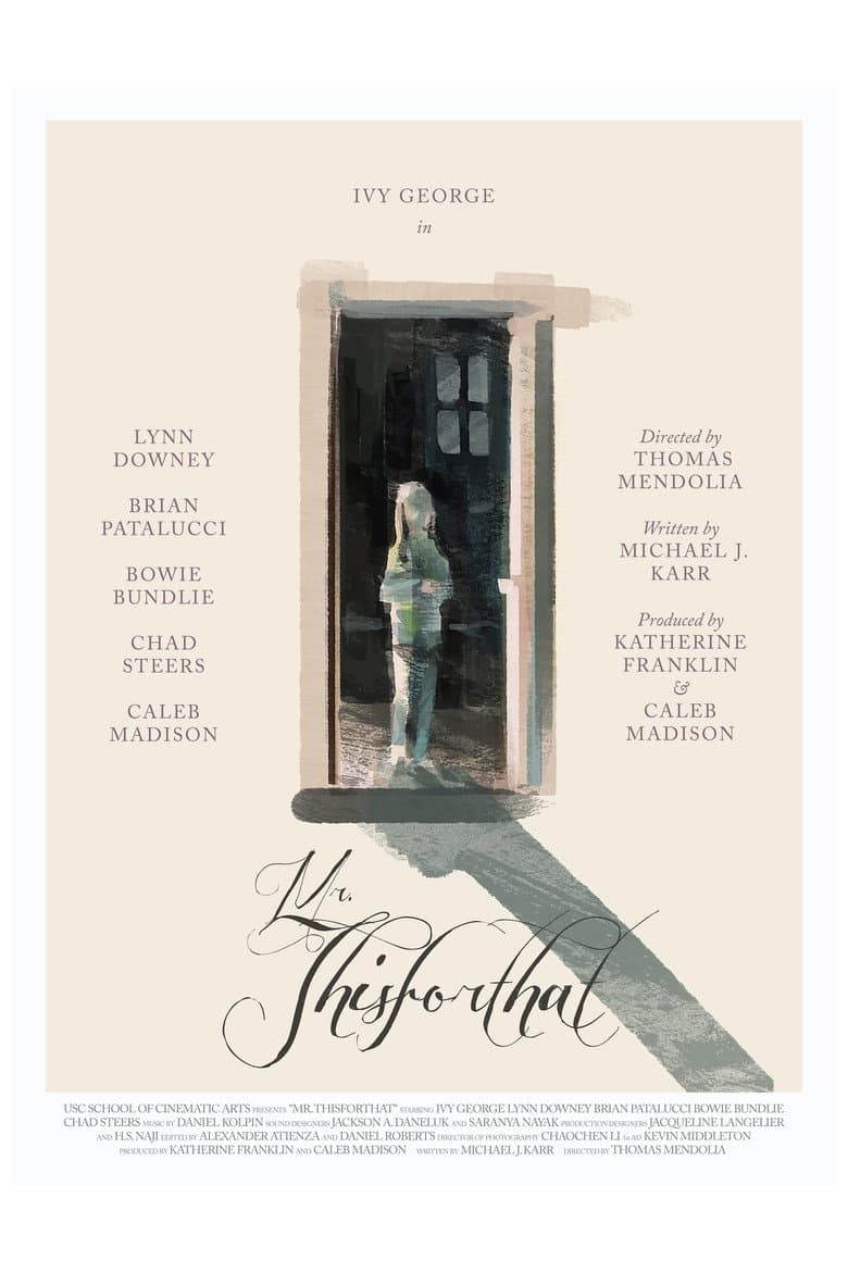 Mr. Thisforthat poster