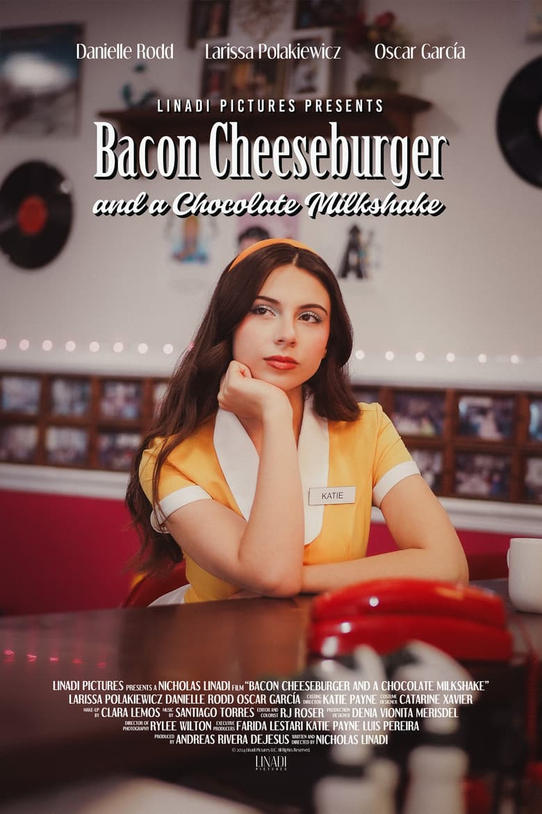 Bacon Cheeseburger and a Chocolate Milkshake poster