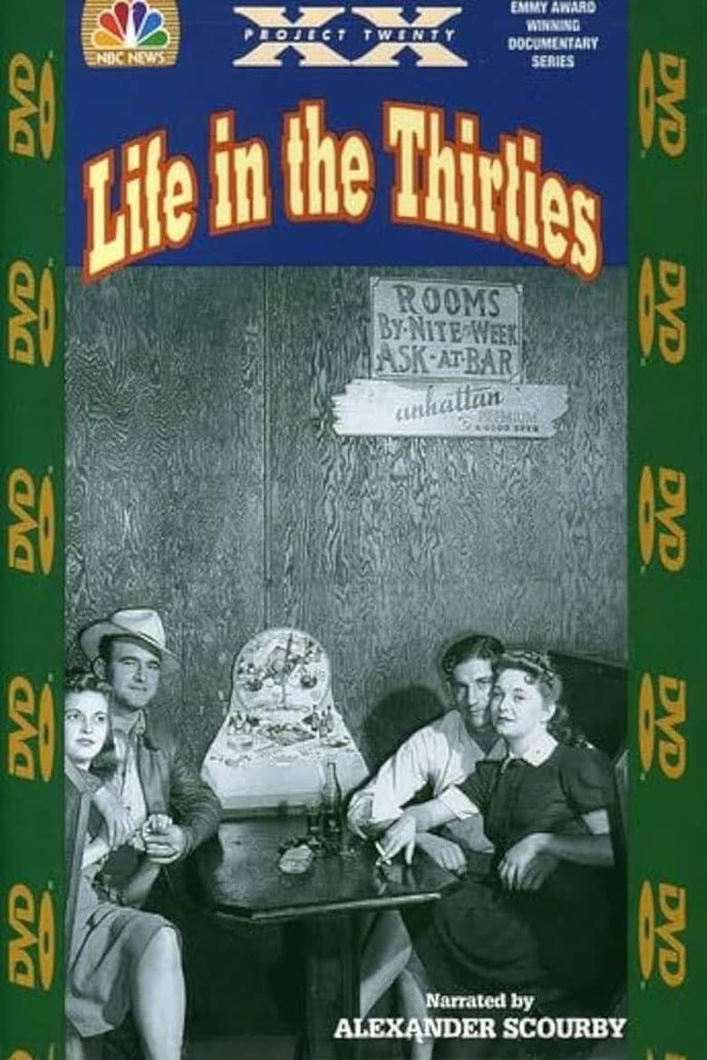 Project XX: Life in the Thirties poster