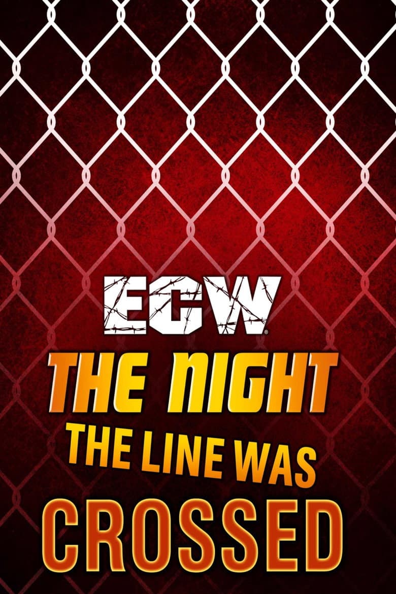 ECW The Night The Line Was Crossed 1994 poster
