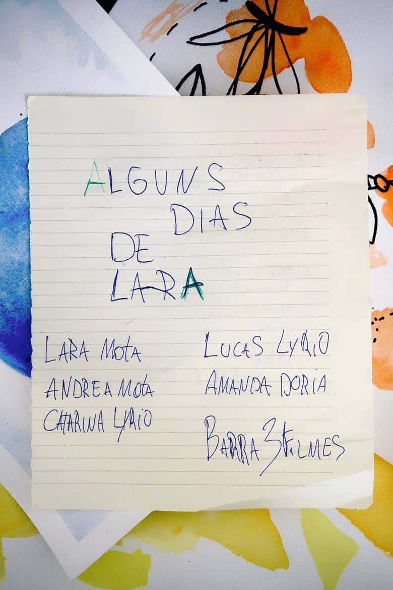 Alguns Dias De Lara poster