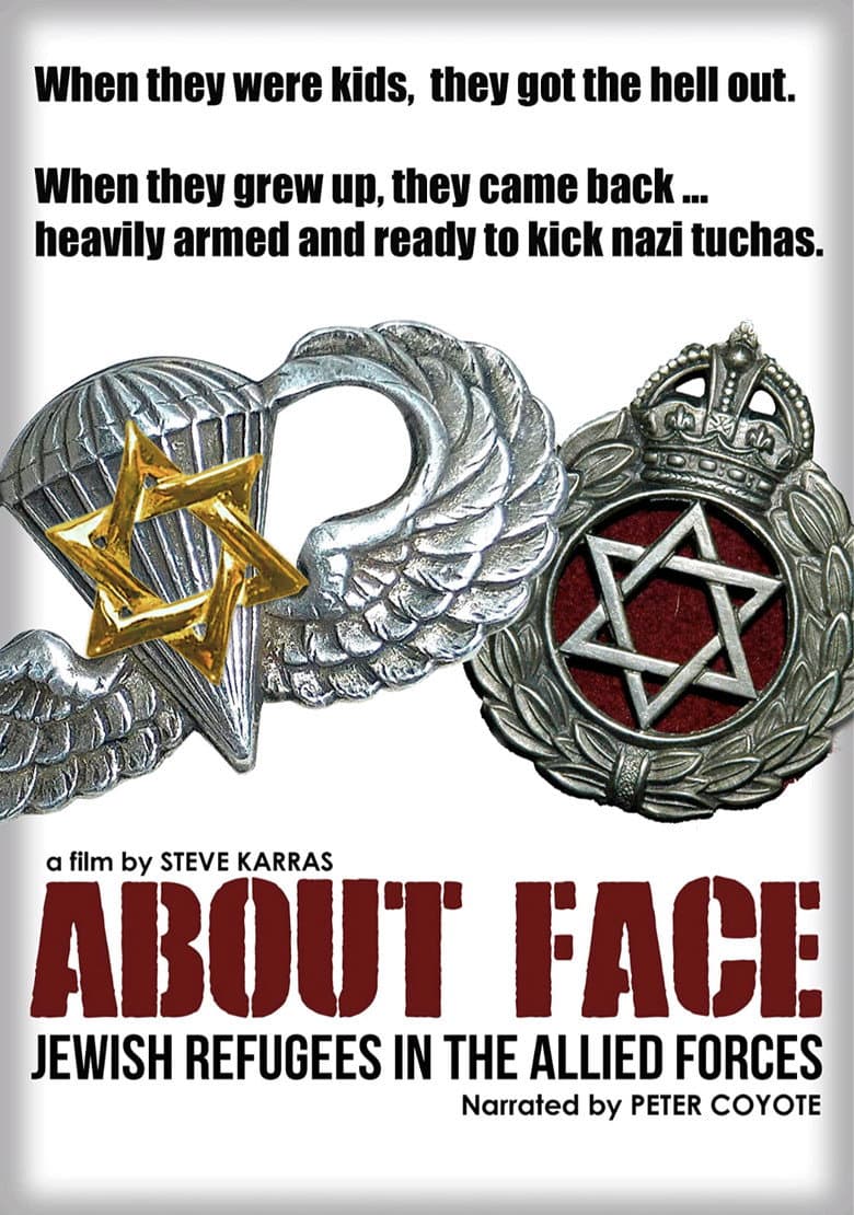 About Face: Jewish Refugees in the Allied Forces poster