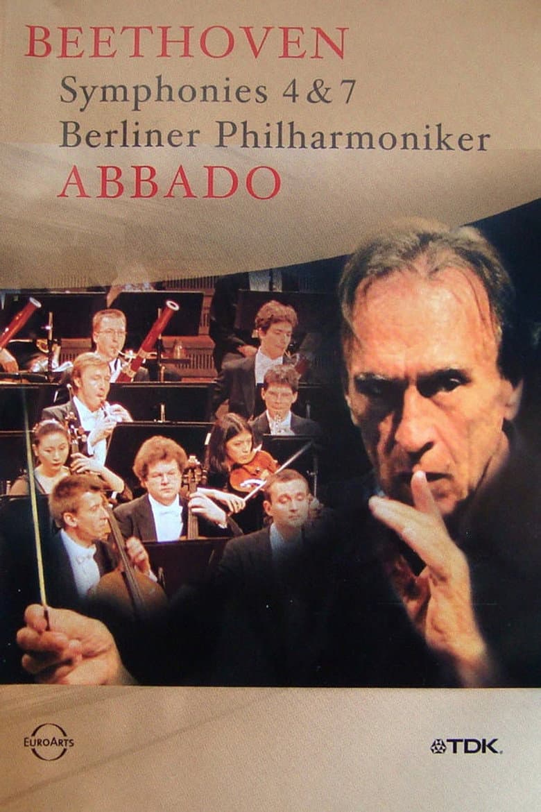 Abbado - Beethoven: Symphonies 4 & 7 poster