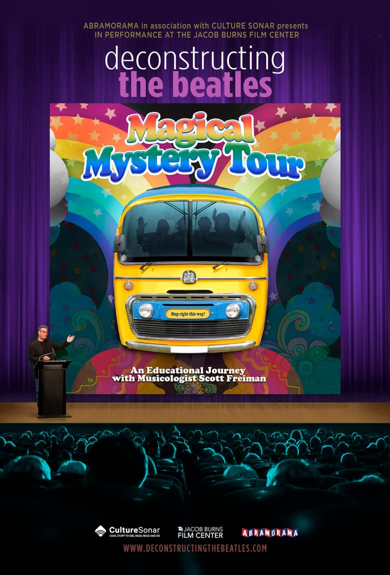 Deconstructing The Beatles Magical Mystery Tour poster
