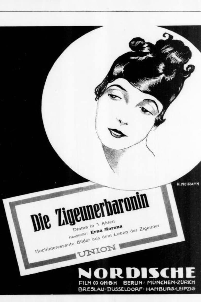Die Zigeunerbaronin poster