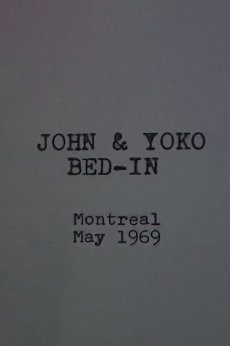 John & Yoko Bed-In poster