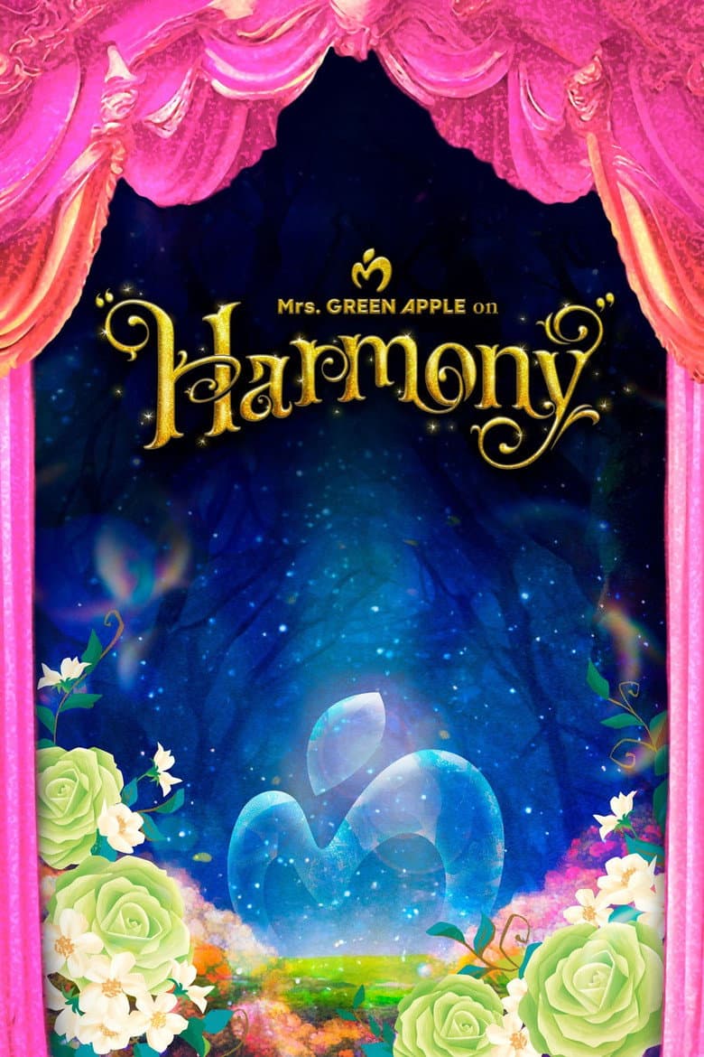 Mrs.GREEN APPLE on “Harmony” poster
