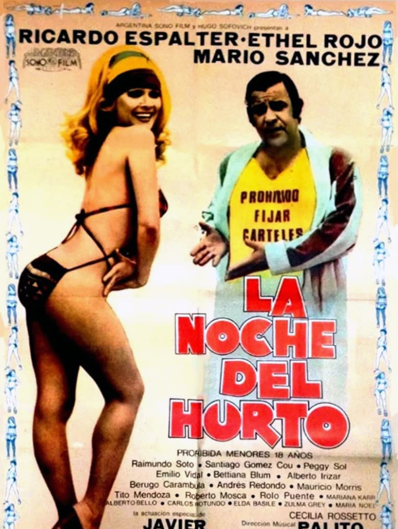 La noche del hurto poster
