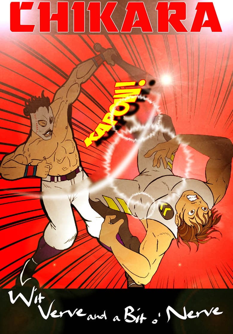 CHIKARA Wit, Verve and a Bit O' Nerve poster