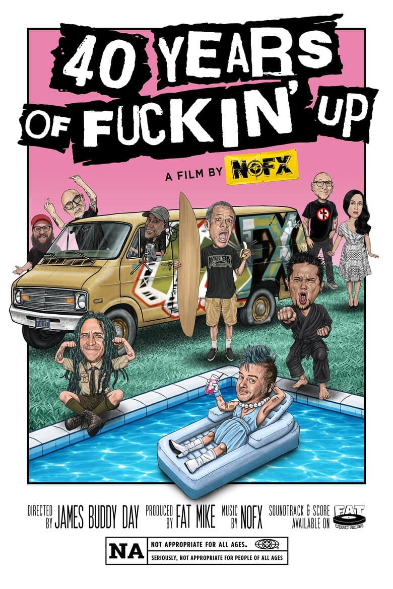 40 Years of Fuckin' Up poster