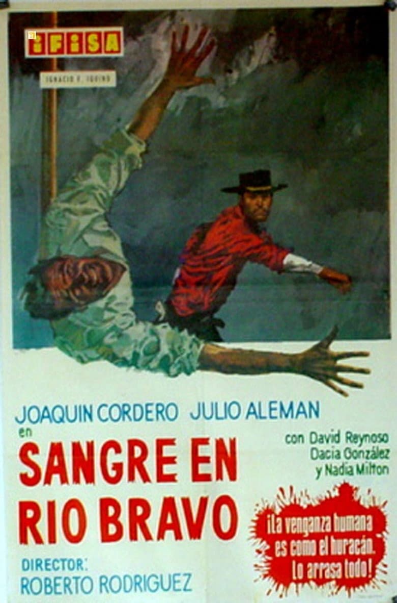 Sangre en Rio Bravo poster