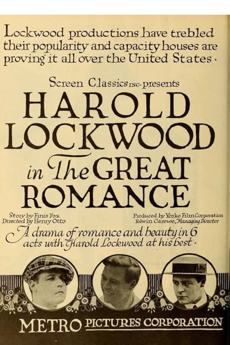 The Great Romance poster