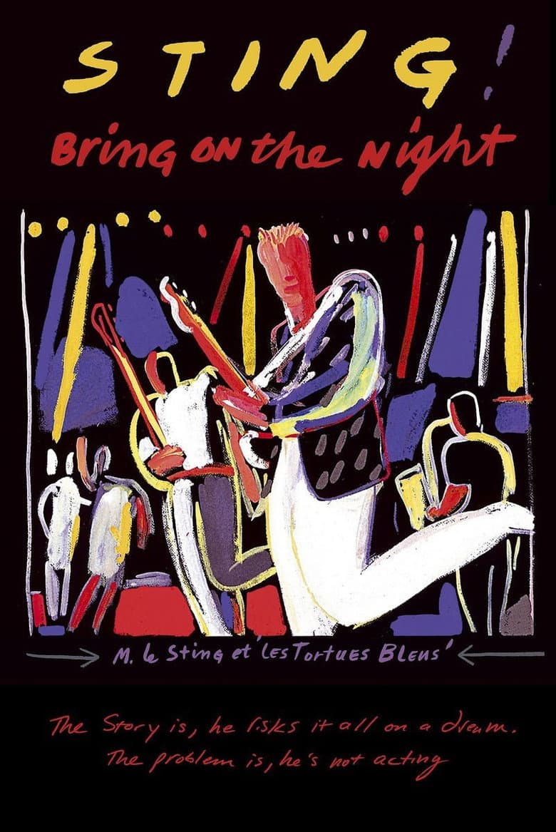 Sting - Bring on the Night poster