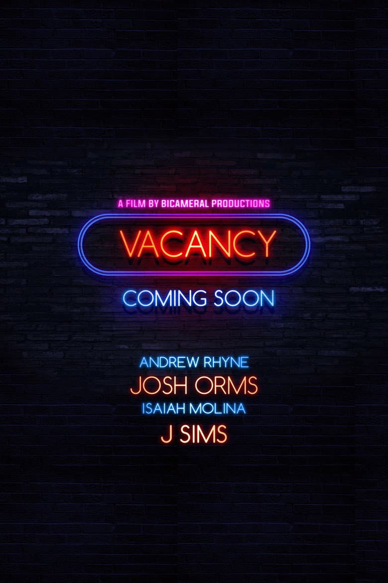 Vacancy poster