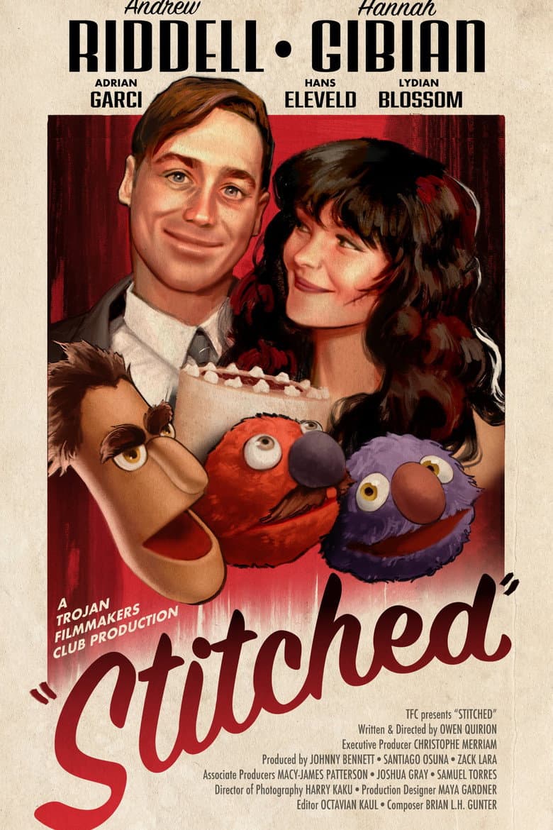 Stitched poster