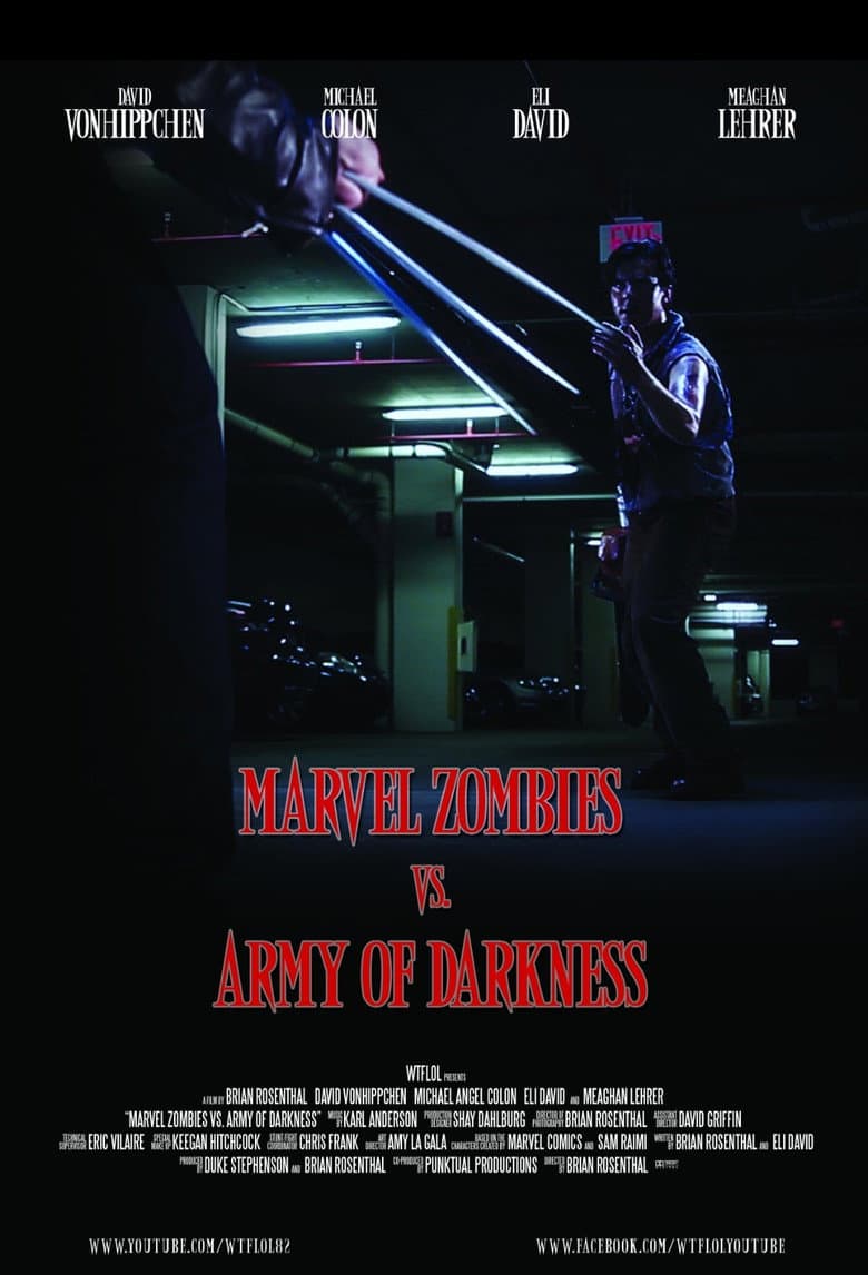 Ash vs. Marvel Zombies poster