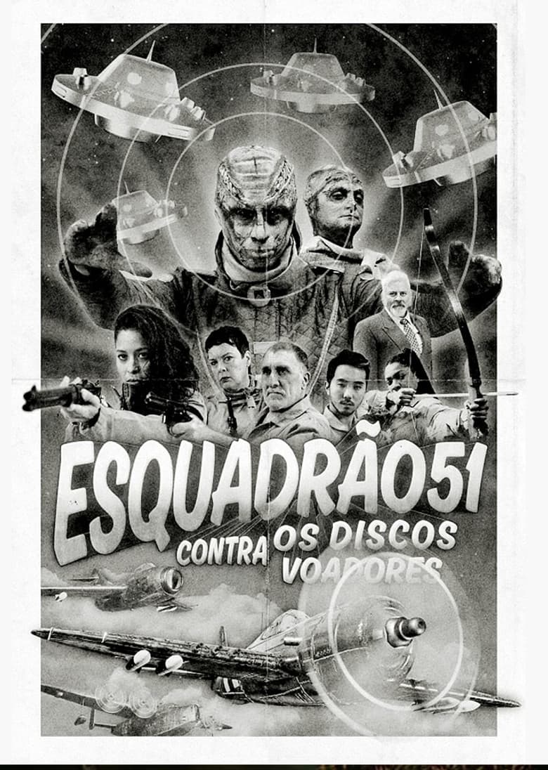 Esquadrão 51 contra os Discos Voadores poster