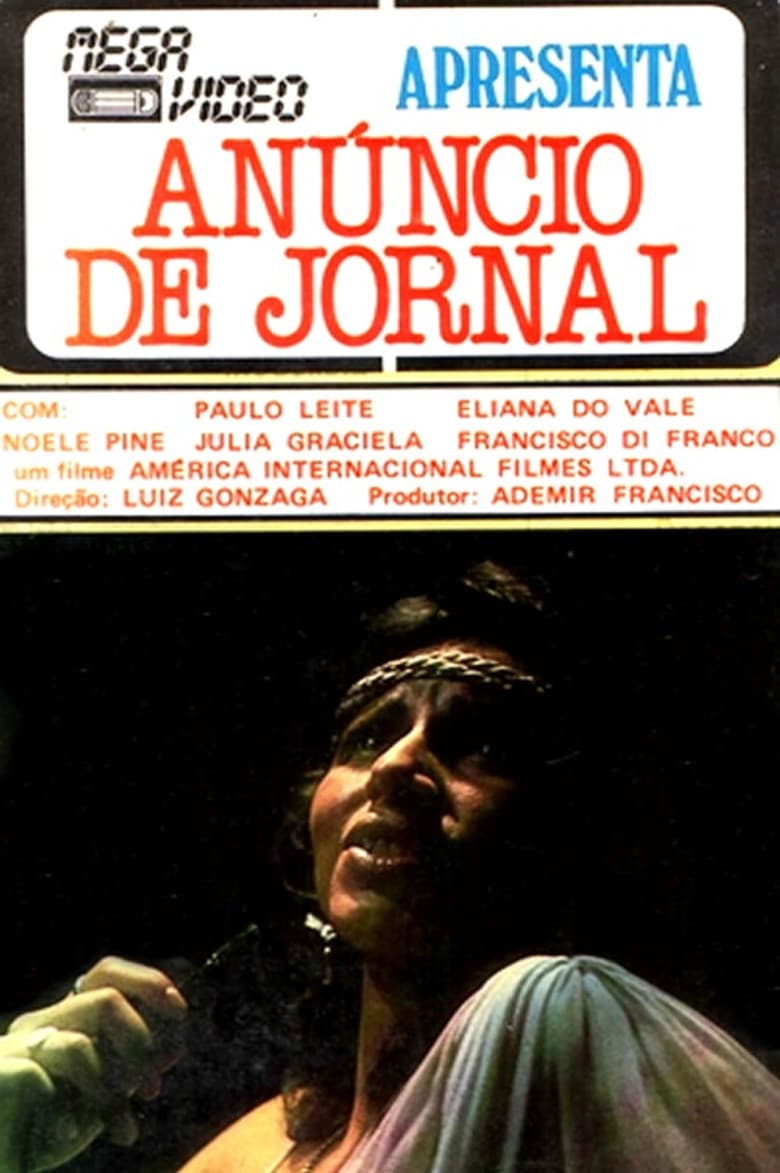Anúncio de Jornal poster