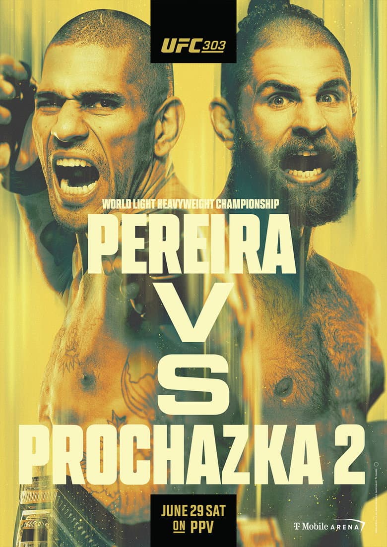 UFC 303: Pereira vs. Prochazka 2 poster
