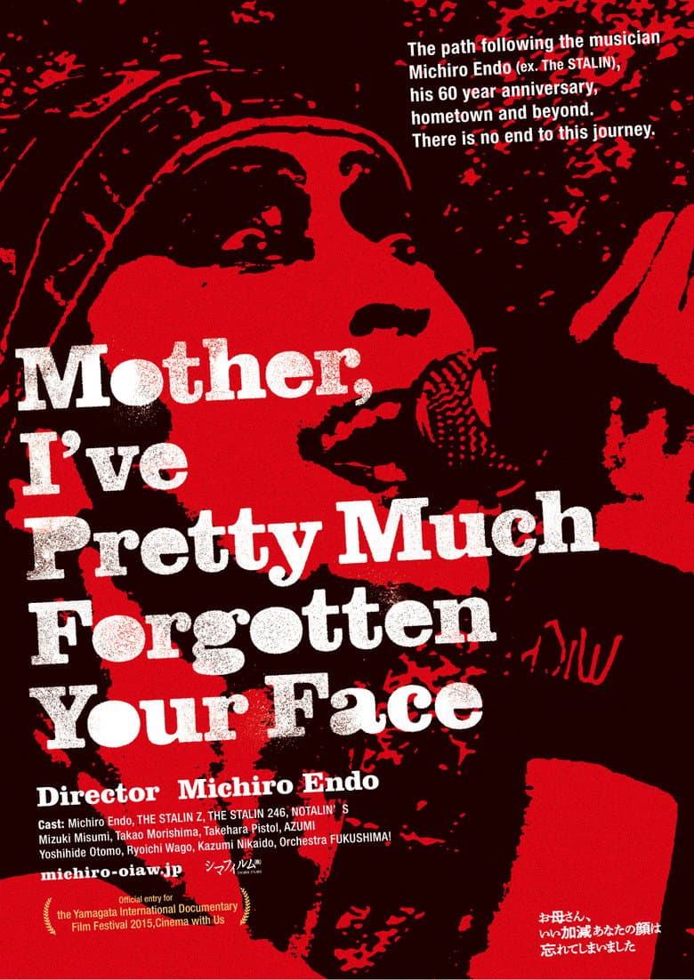 Mother, I've Pretty Much Forgotten Your Face poster